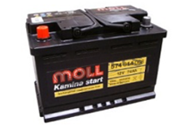 Batterie remplie 074AH - 278x175x190 - Plus à gauche