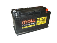 Batterie remplie 100AH - 353x175x190 - Plus à droite